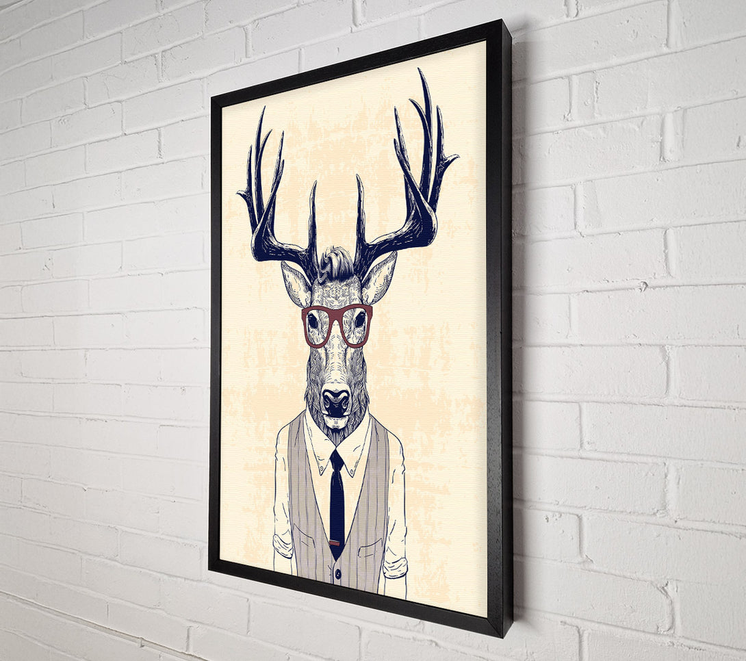  A Canvas Print of Stag Steve Canvas Art