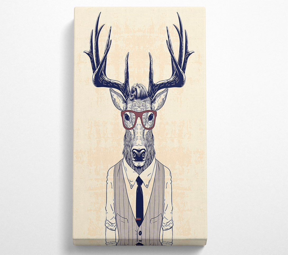  A Canvas Print of Stag Steve Canvas Art