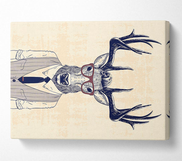  A Canvas Print of Stag Steve Canvas Art
