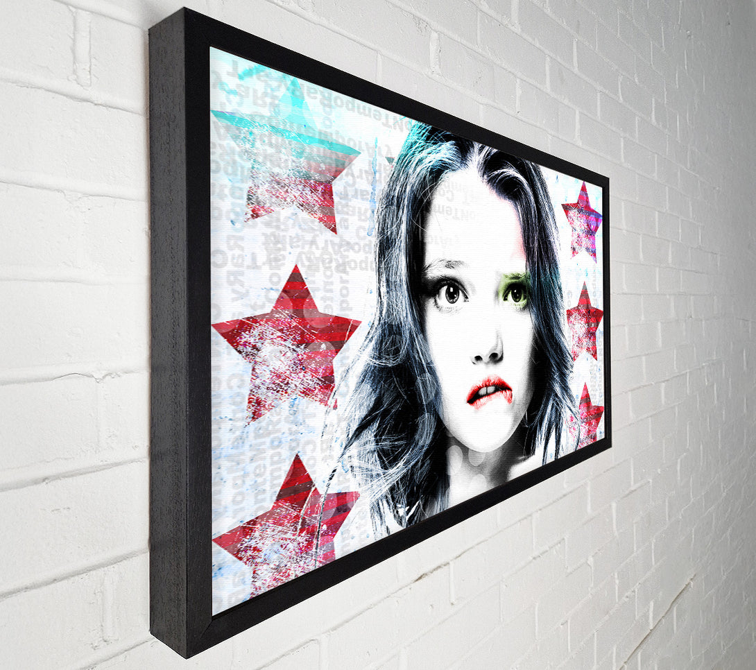  A Canvas Print of Star Girl Canvas Print