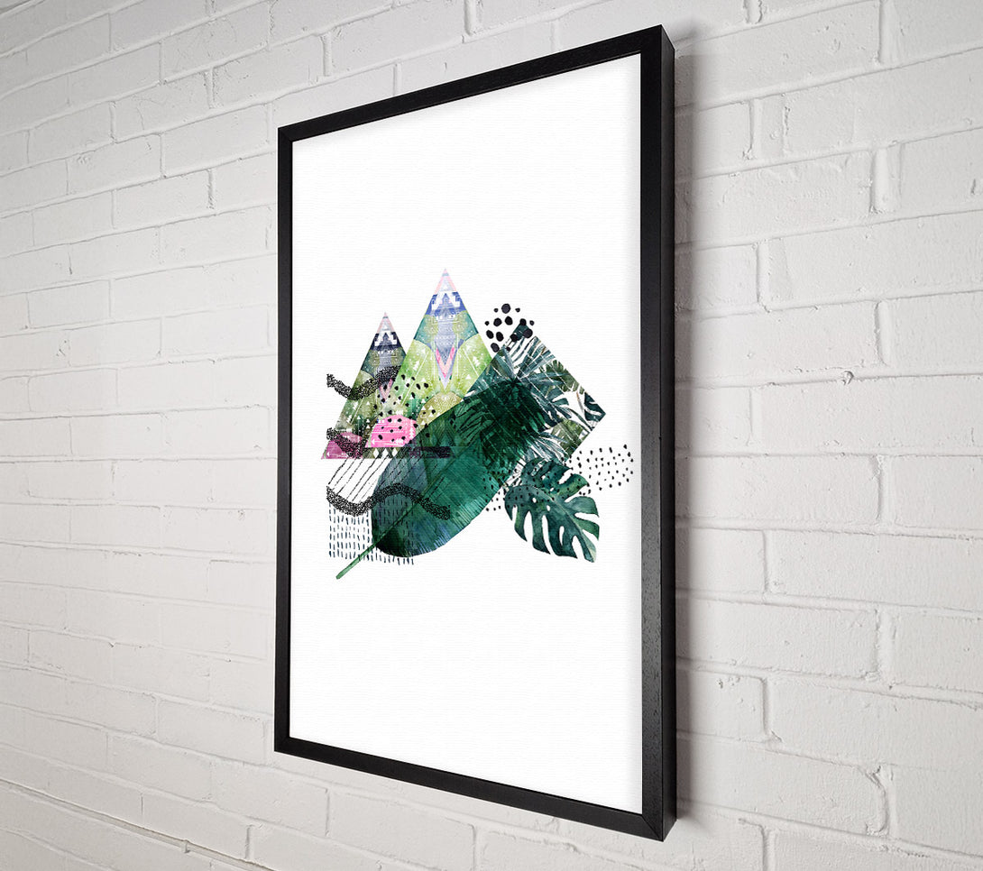  A Canvas Print of Feather Mountains Canvas Print