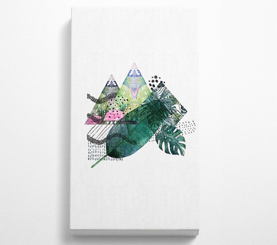  A Canvas Print of Feather Mountains Canvas Print