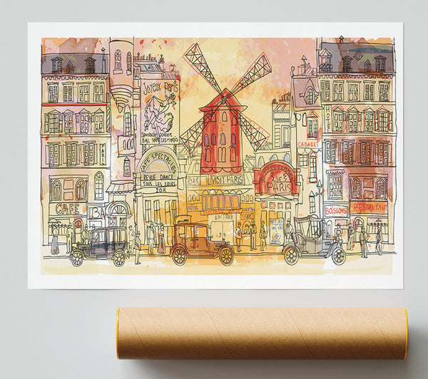 Moulin Rouge Paris Print