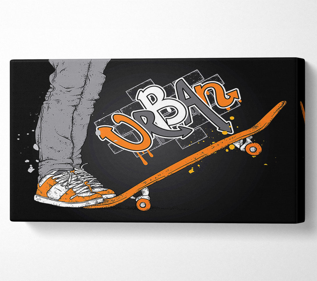  A Canvas Print of Urban Street Kid Canvas Print