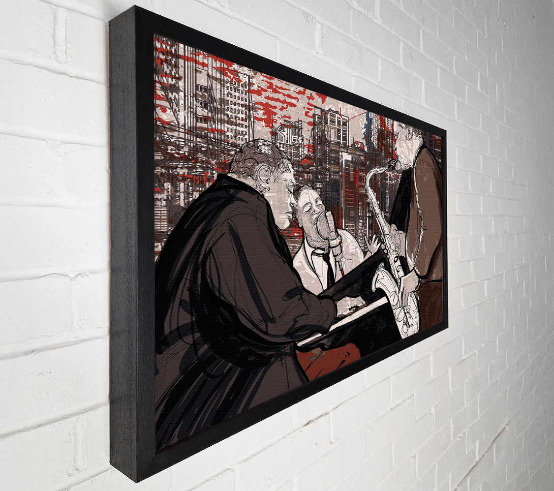  A Canvas Print of Playing The Blues Canvas Art