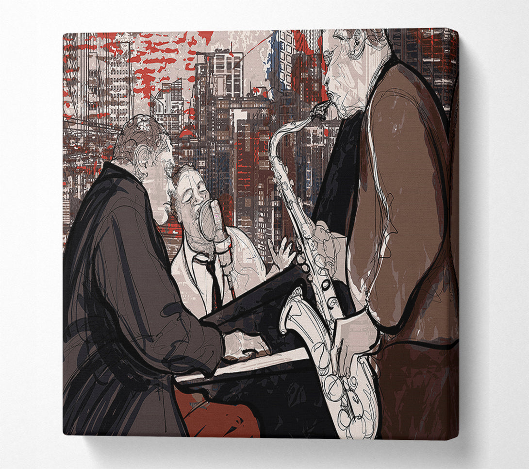  A Canvas Print of Playing The Blues Canvas Art