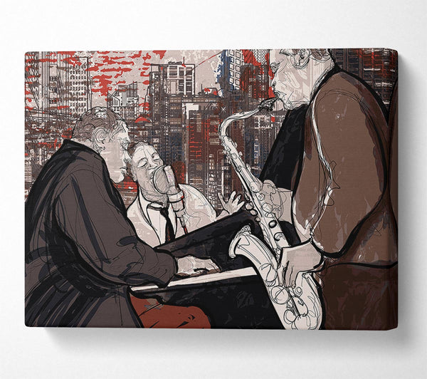  A Canvas Print of Playing The Blues Canvas Art