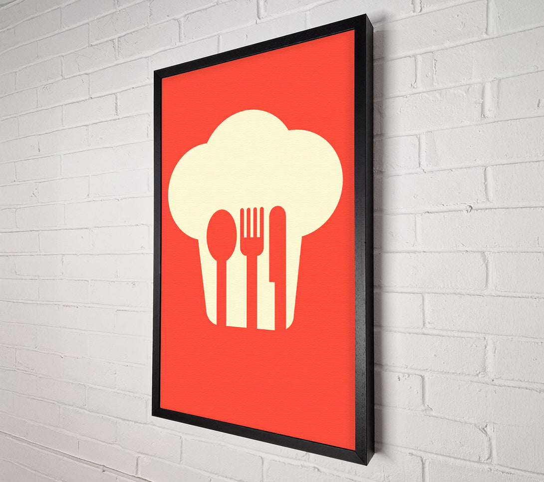  A Canvas Print of Chef Ready Canvas Art