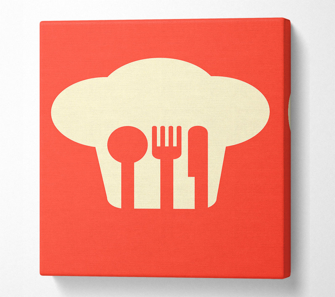  A Canvas Print of Chef Ready Canvas Art