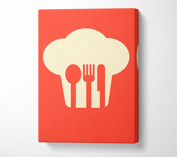  A Canvas Print of Chef Ready Canvas Art