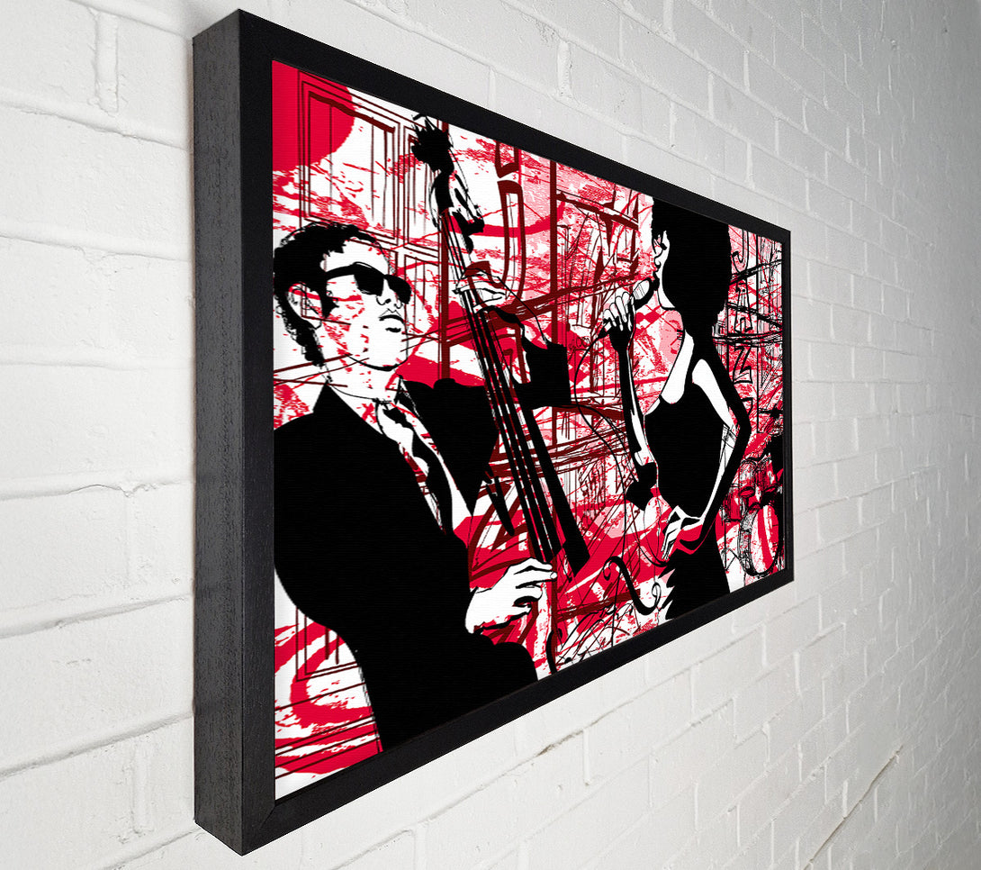  A Canvas Print of Red Soul Singer Canvas Art