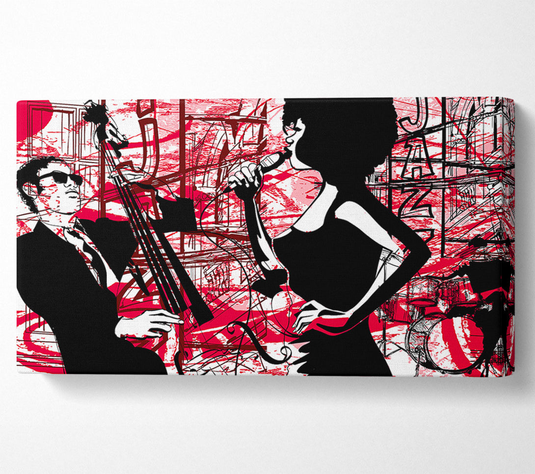  A Canvas Print of Red Soul Singer Canvas Art