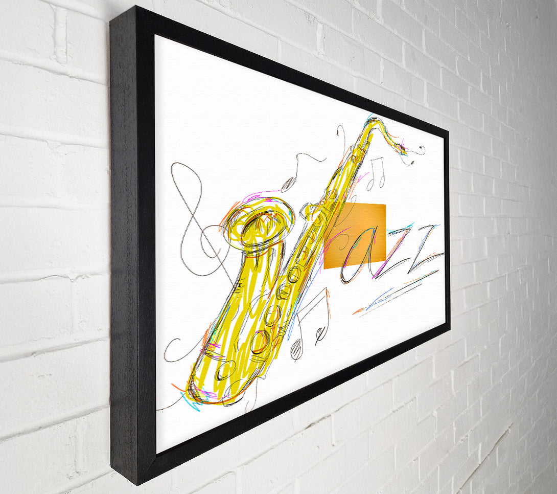  A Canvas Print of Jazz Canvas Print