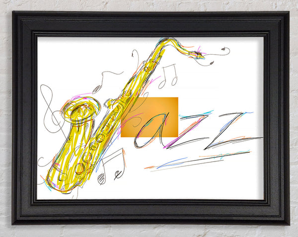 Jazz Framed Print