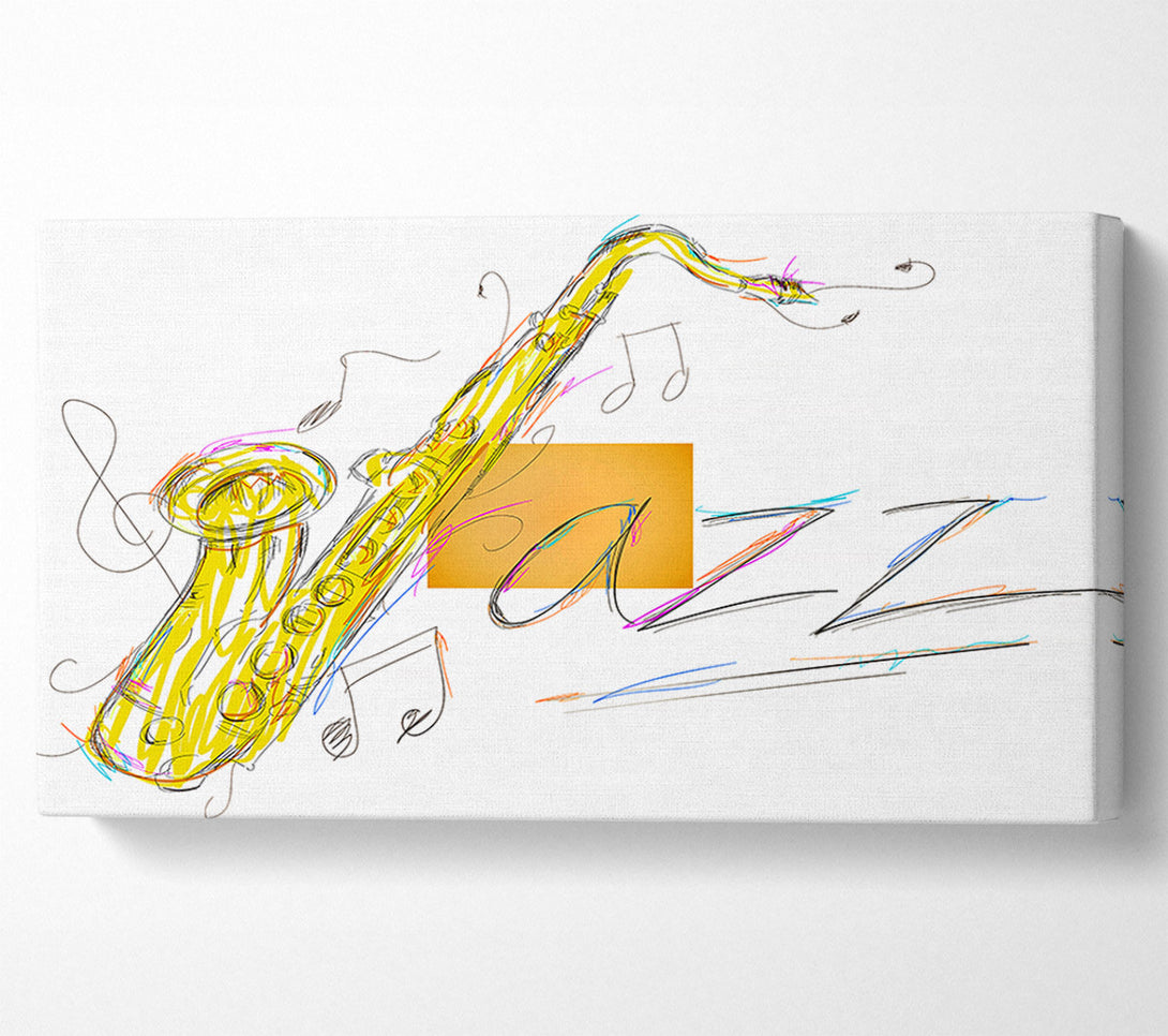  A Canvas Print of Jazz Canvas Print