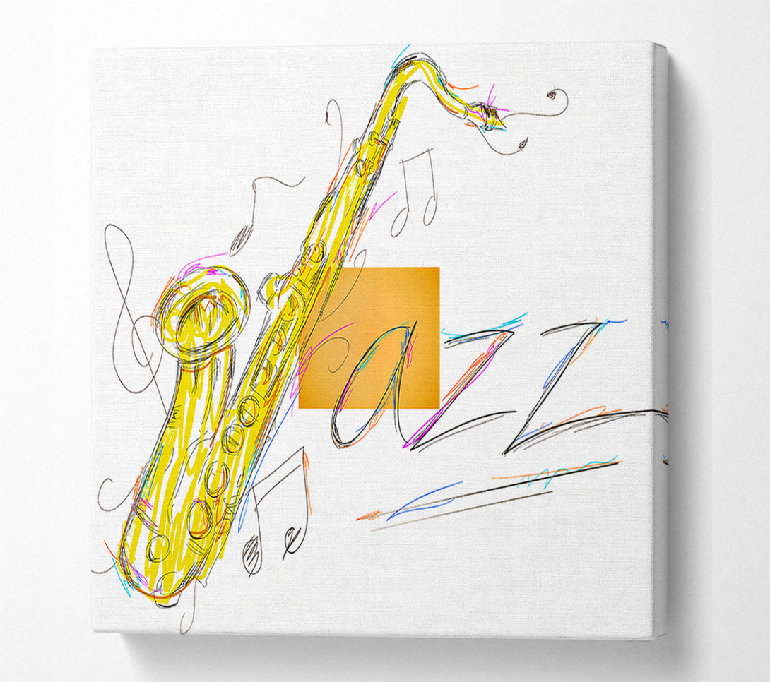  A Canvas Print of Jazz Canvas Print