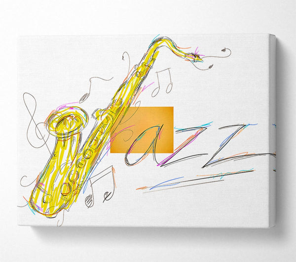  A Canvas Print of Jazz Canvas Print