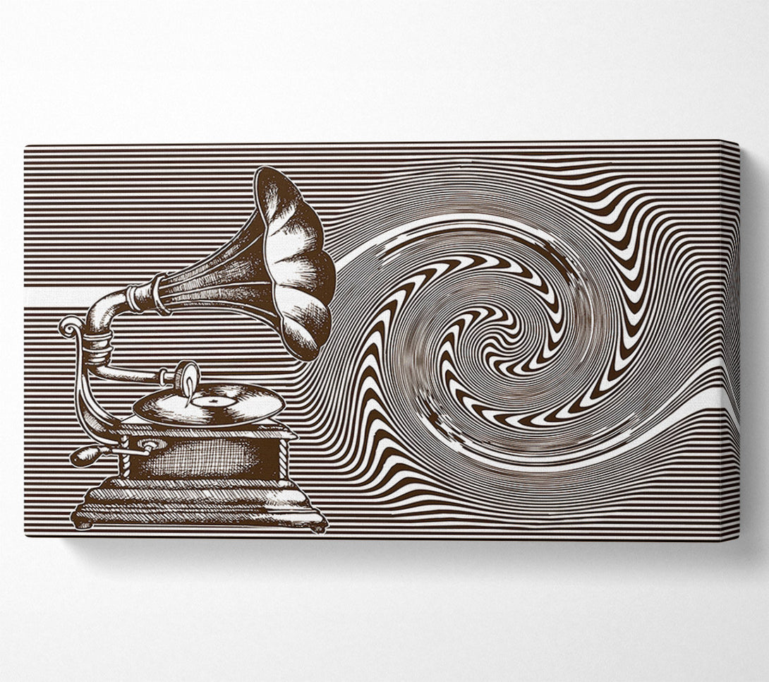  A Canvas Print of First Record Player Canvas Art