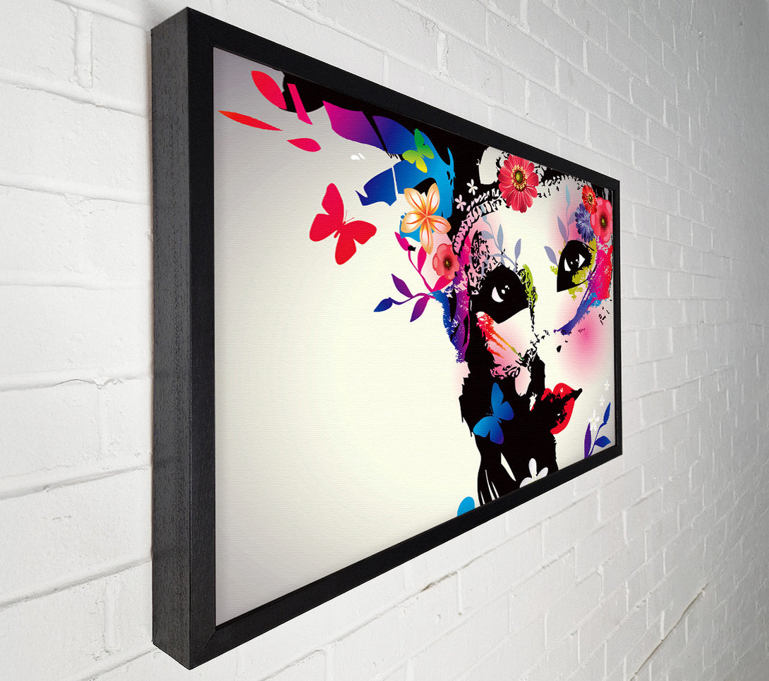  A Canvas Print of Flower Woman Canvas Print