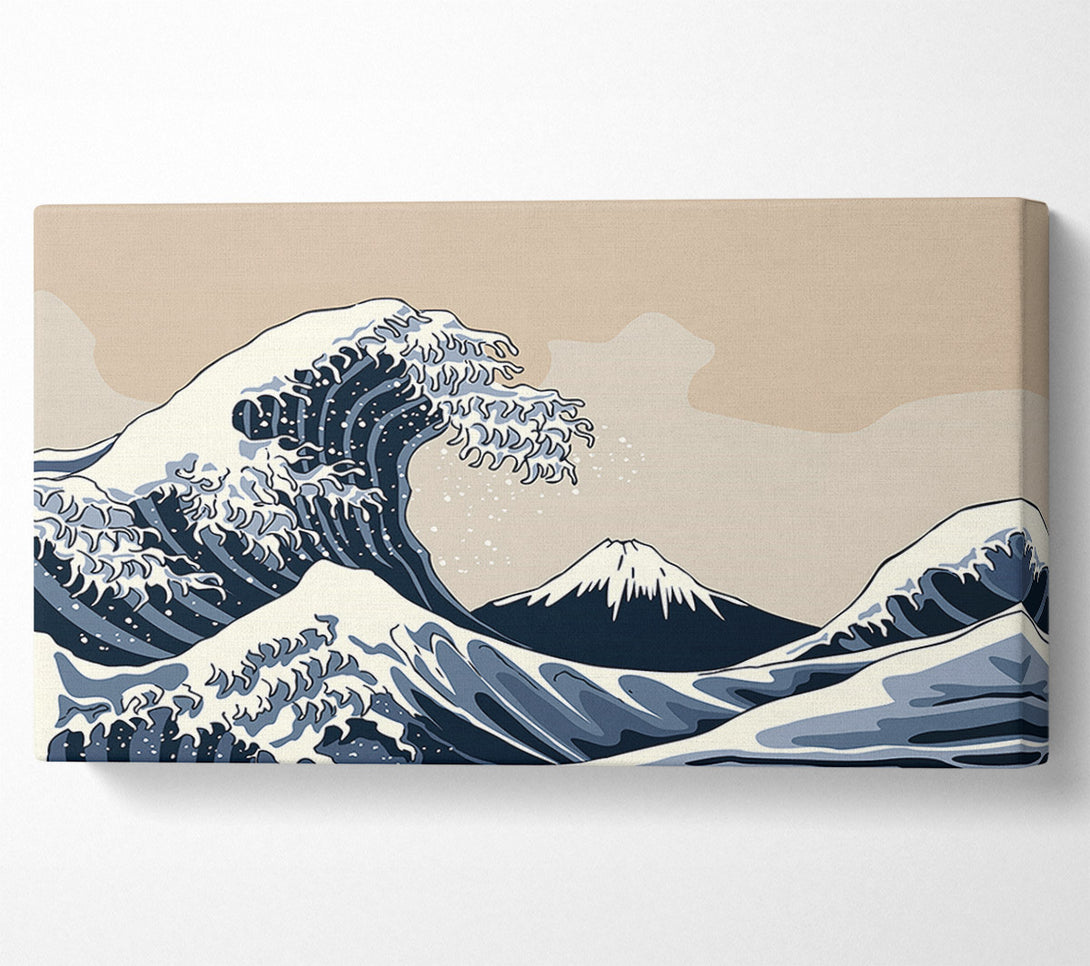  A Canvas Print of Wave 1 Canvas Wall Art