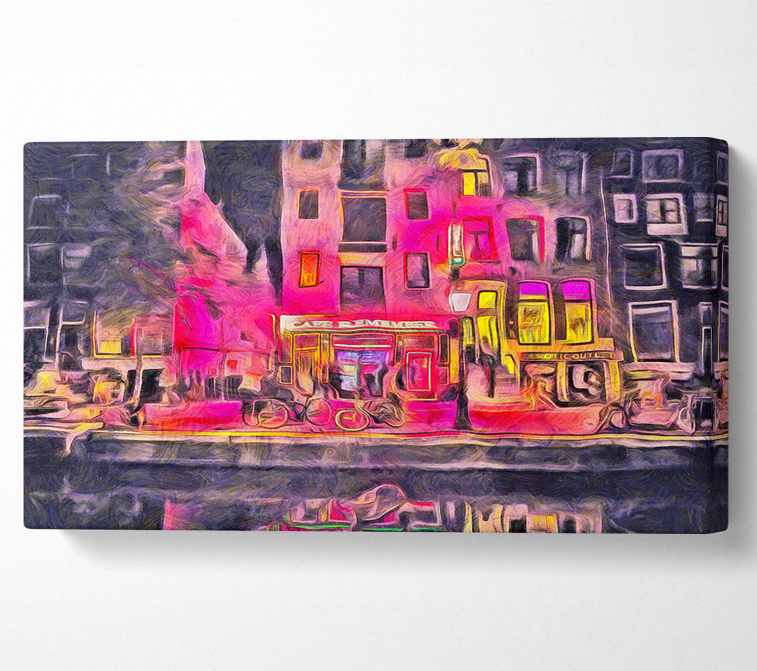  A Canvas Print of Remember Cafe Canvas Print