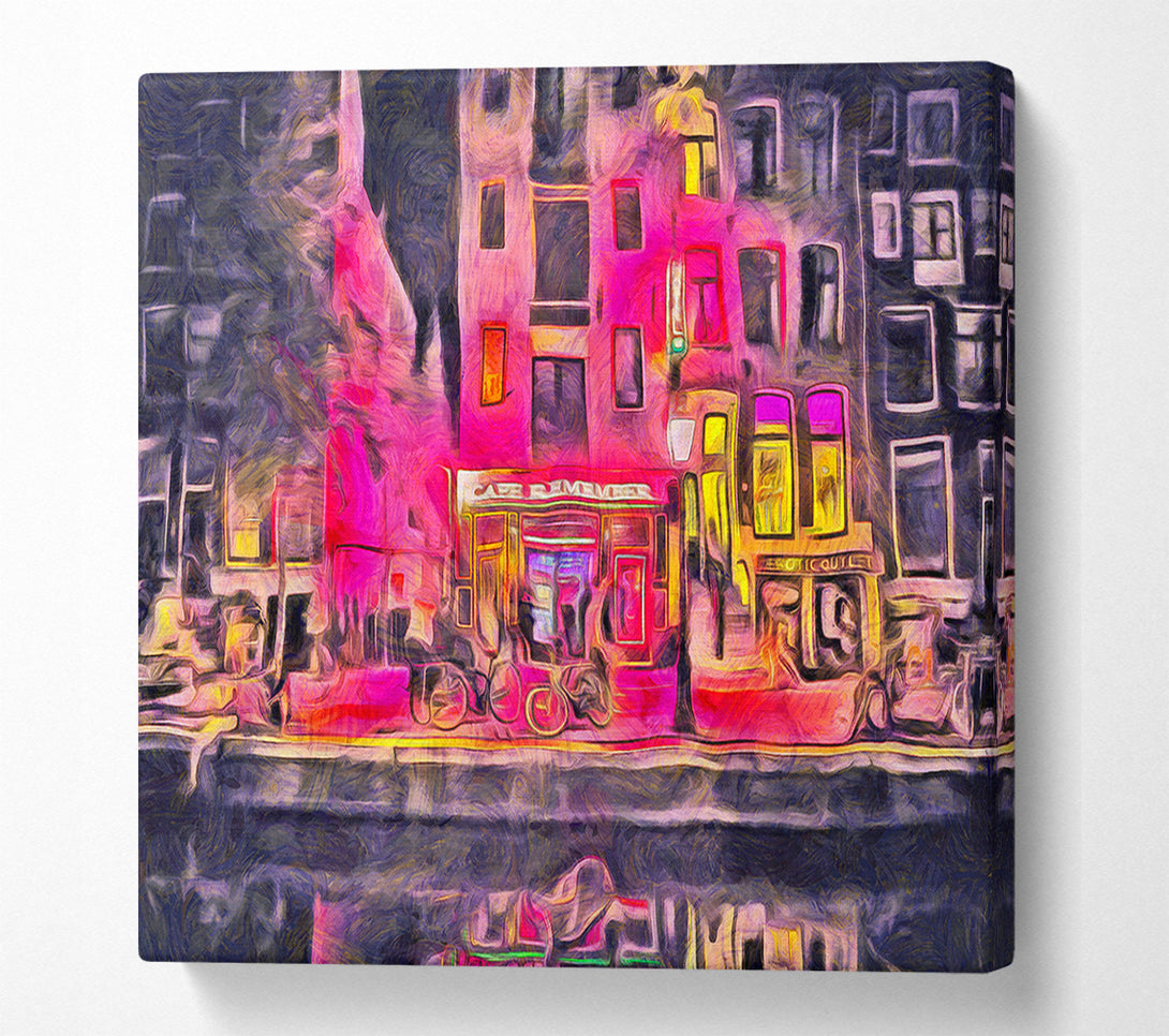  A Canvas Print of Remember Cafe Canvas Print