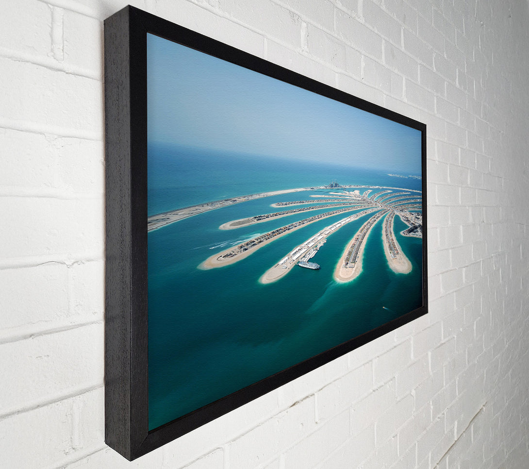  A Canvas Print of Palm Islands Canvas Art