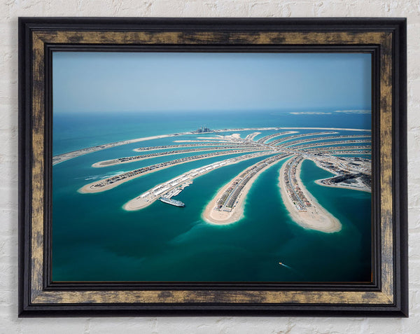 Palm Islands Framed Print