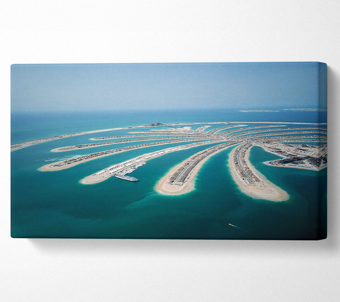  A Canvas Print of Palm Islands Canvas Art