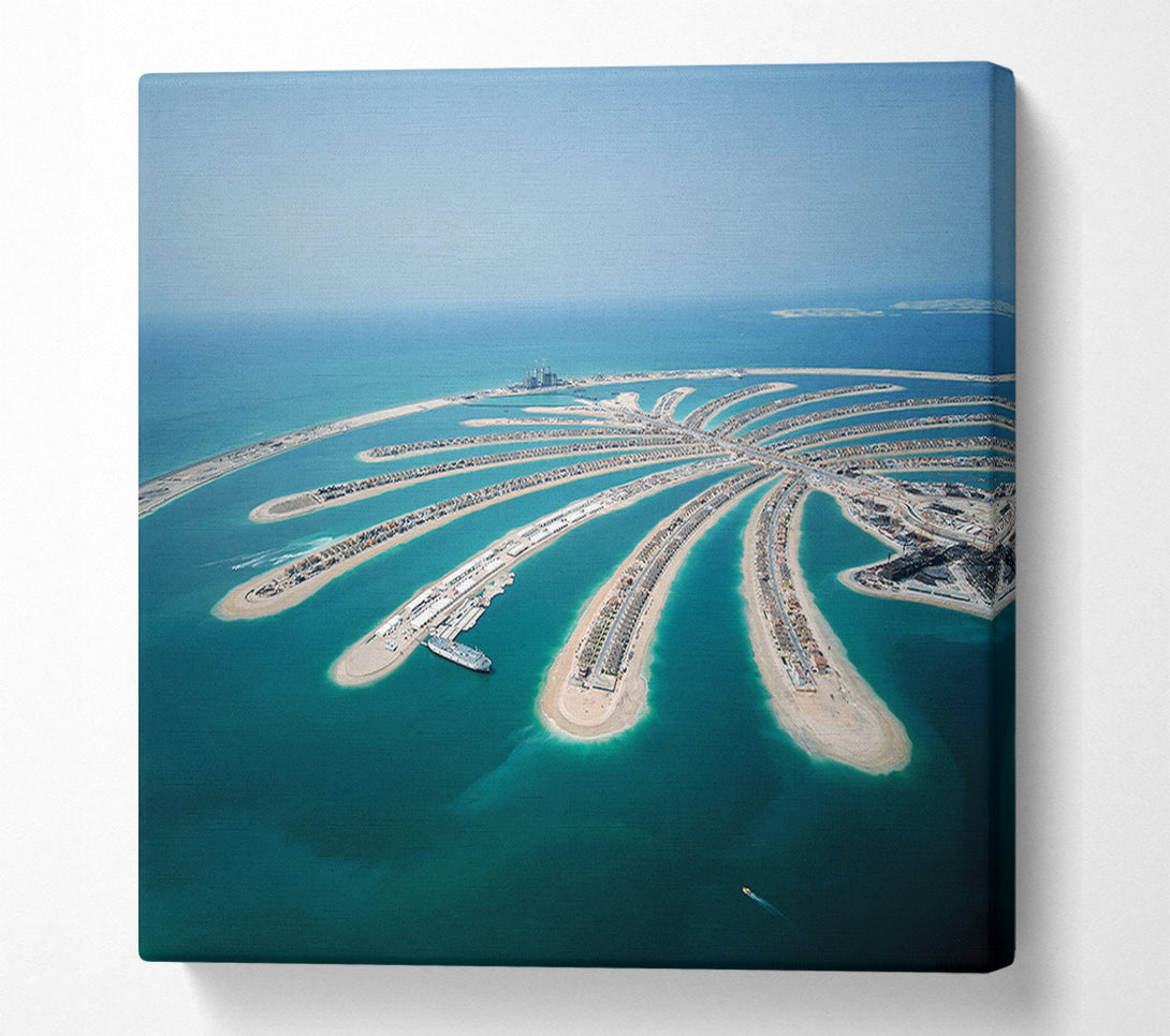  A Canvas Print of Palm Islands Canvas Art