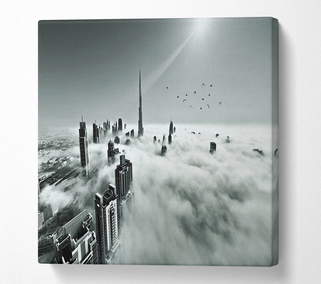  A Canvas Print of City In The Heavens Canvas Wall Art