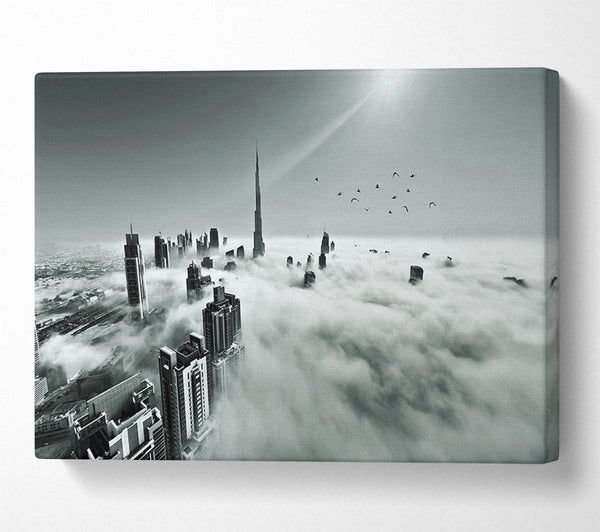 A Canvas Print of City In The Heavens Canvas Wall Art
