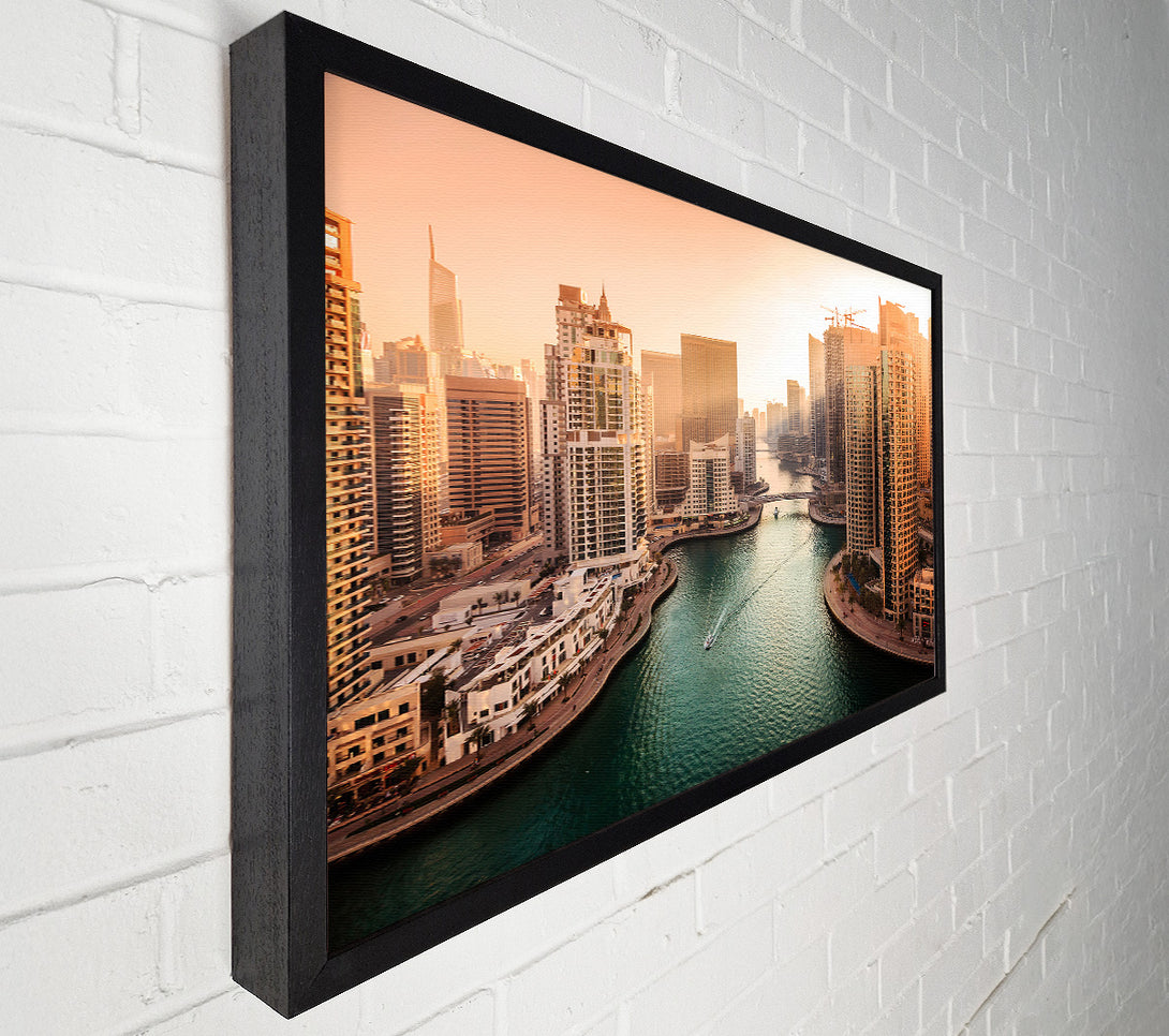  A Canvas Print of Marina City Canvas Art