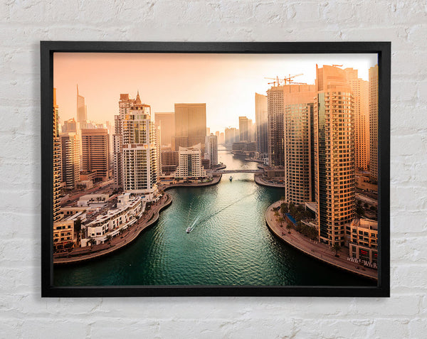 Marina City Framed Print