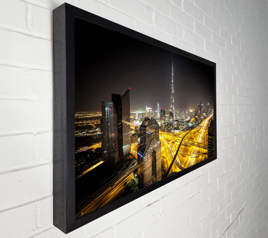  A Canvas Print of All Roads Are Pathed With Gold Canvas Art