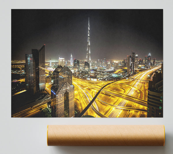 All Roads Are Pathed With Gold Giclee Print