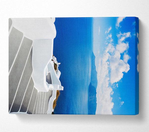  A Canvas Print of Ocean Steps Canvas Wall Art