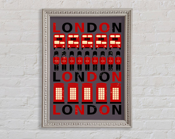 Iconic Framed Print