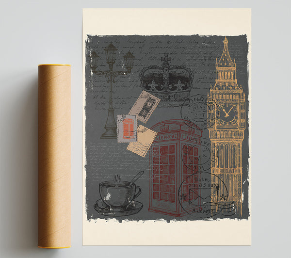 Add London To Your Poster