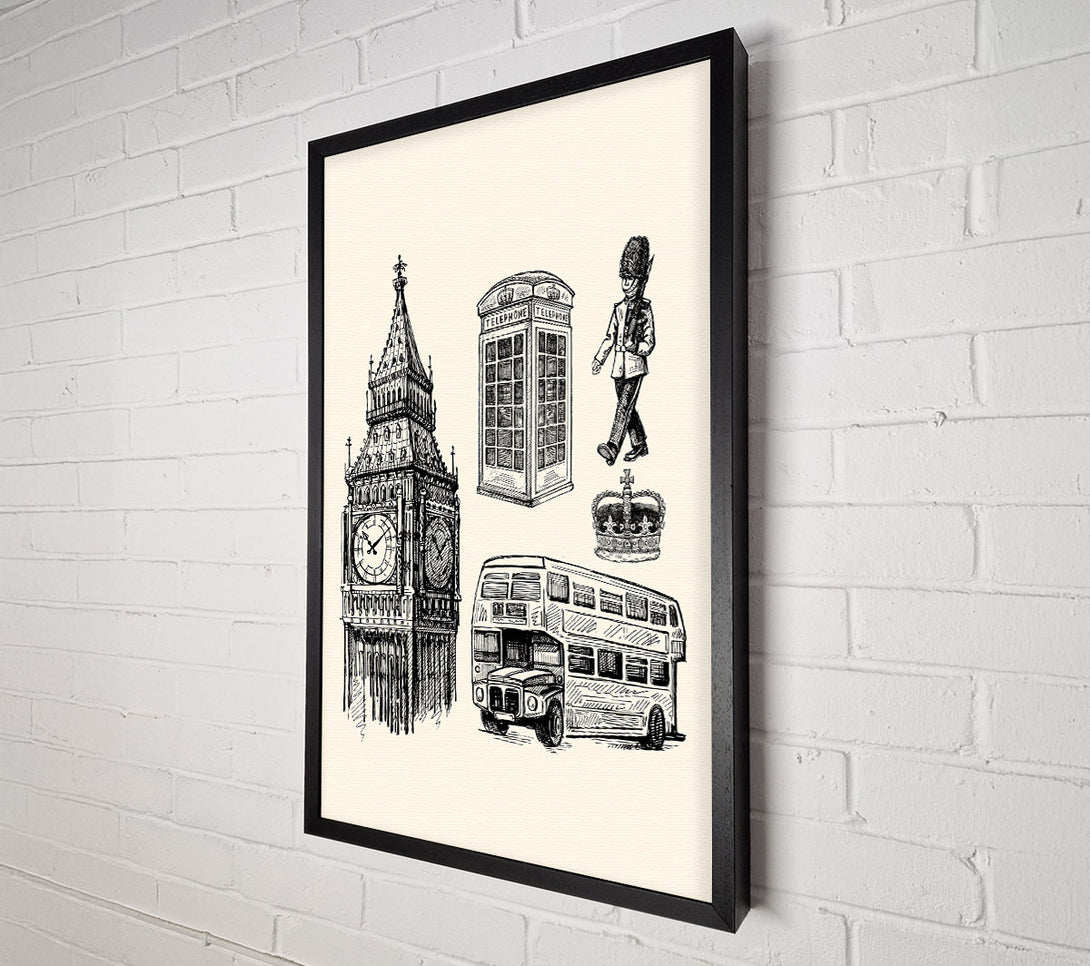  A Canvas Print of Attractions Of The City 7 Canvas Art