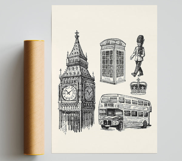 Attractions Of The City 7 Giclee Print