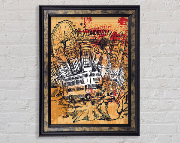 The Best Of British Framed Print