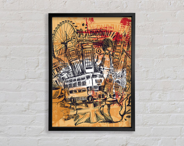 The Best Of British Framed Print