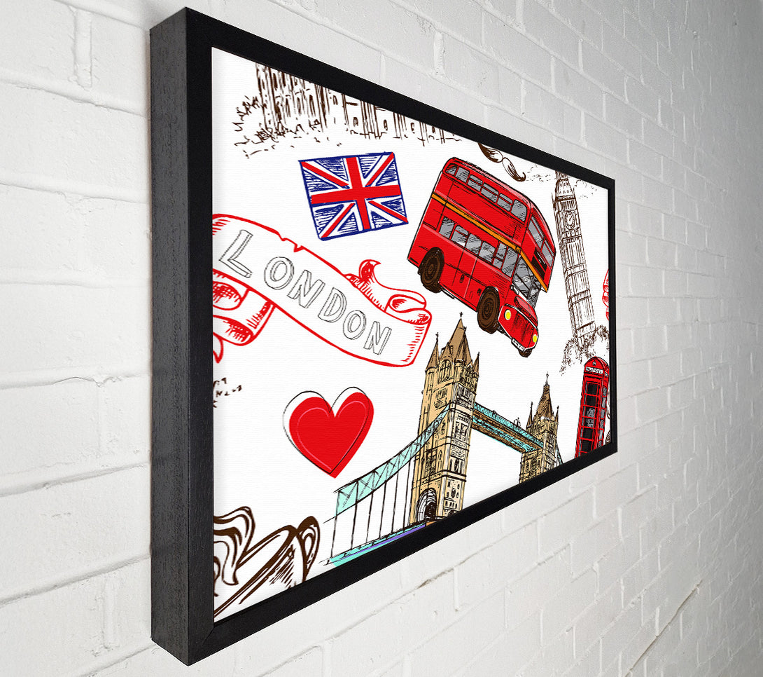  A Canvas Print of Attractions Of The City 6 Canvas Wall Art