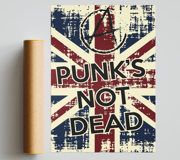 Punks Not Dead Giclee Print