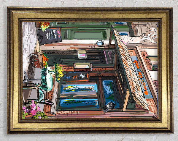 City Streets 3 Framed Print