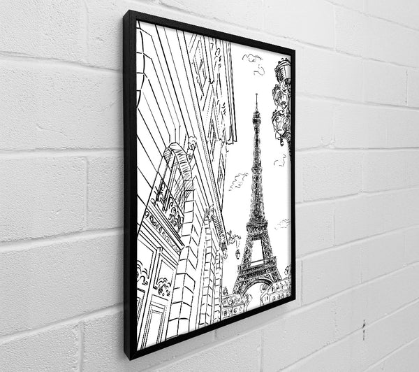 Eiffel Tower Streets 2