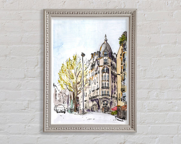 City Streets 2 Framed Print
