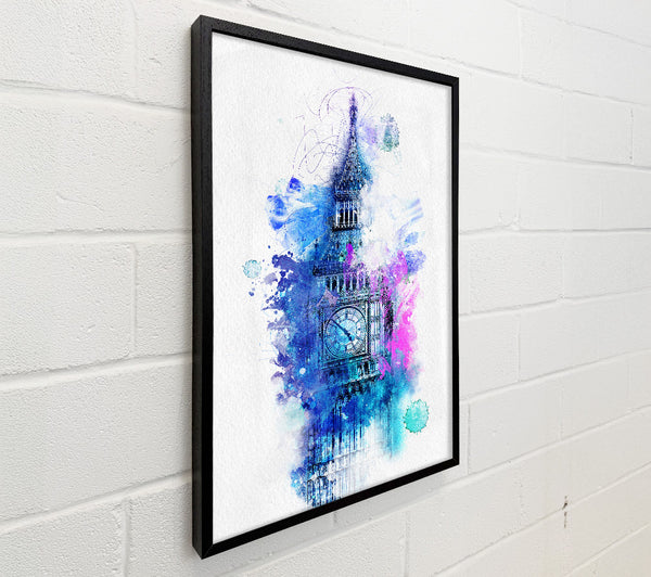 Watercolour Big Ben 2
