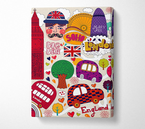  A Canvas Print of Magical Tour Around The Canvas Print